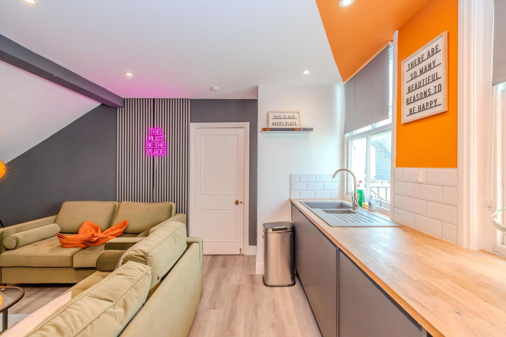 ברייטון Luxe City Living L 2-Bedroom Flat With Free Parking מראה חיצוני תמונה