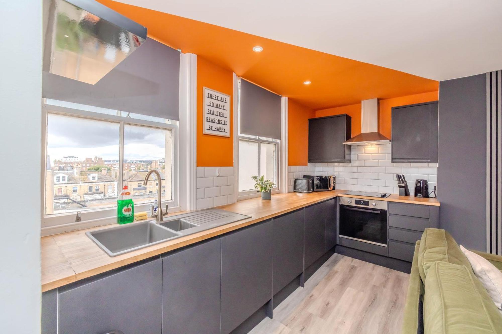 ברייטון Luxe City Living L 2-Bedroom Flat With Free Parking מראה חיצוני תמונה